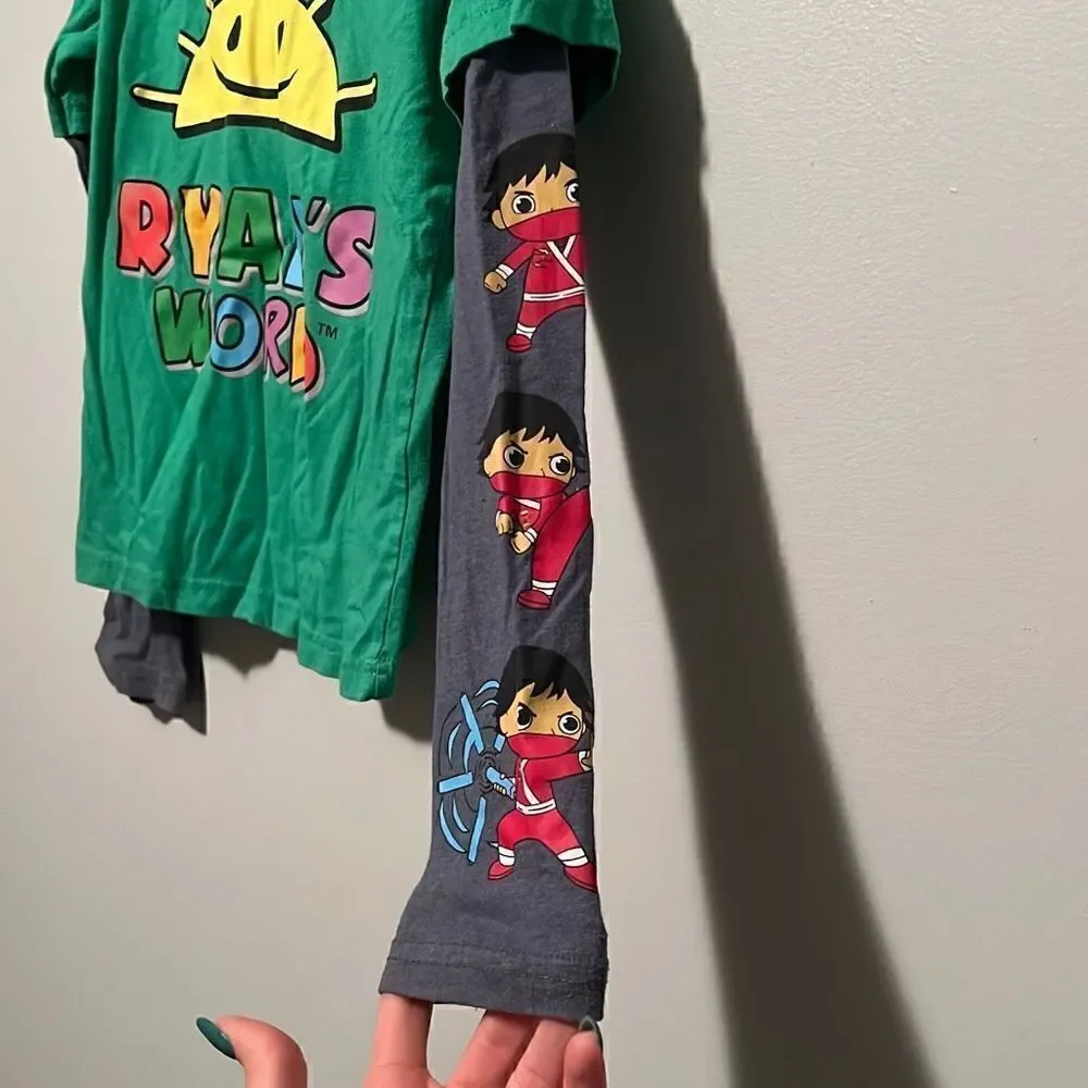 Ryan’s World Baseball Style, Long Sleeve Tee
